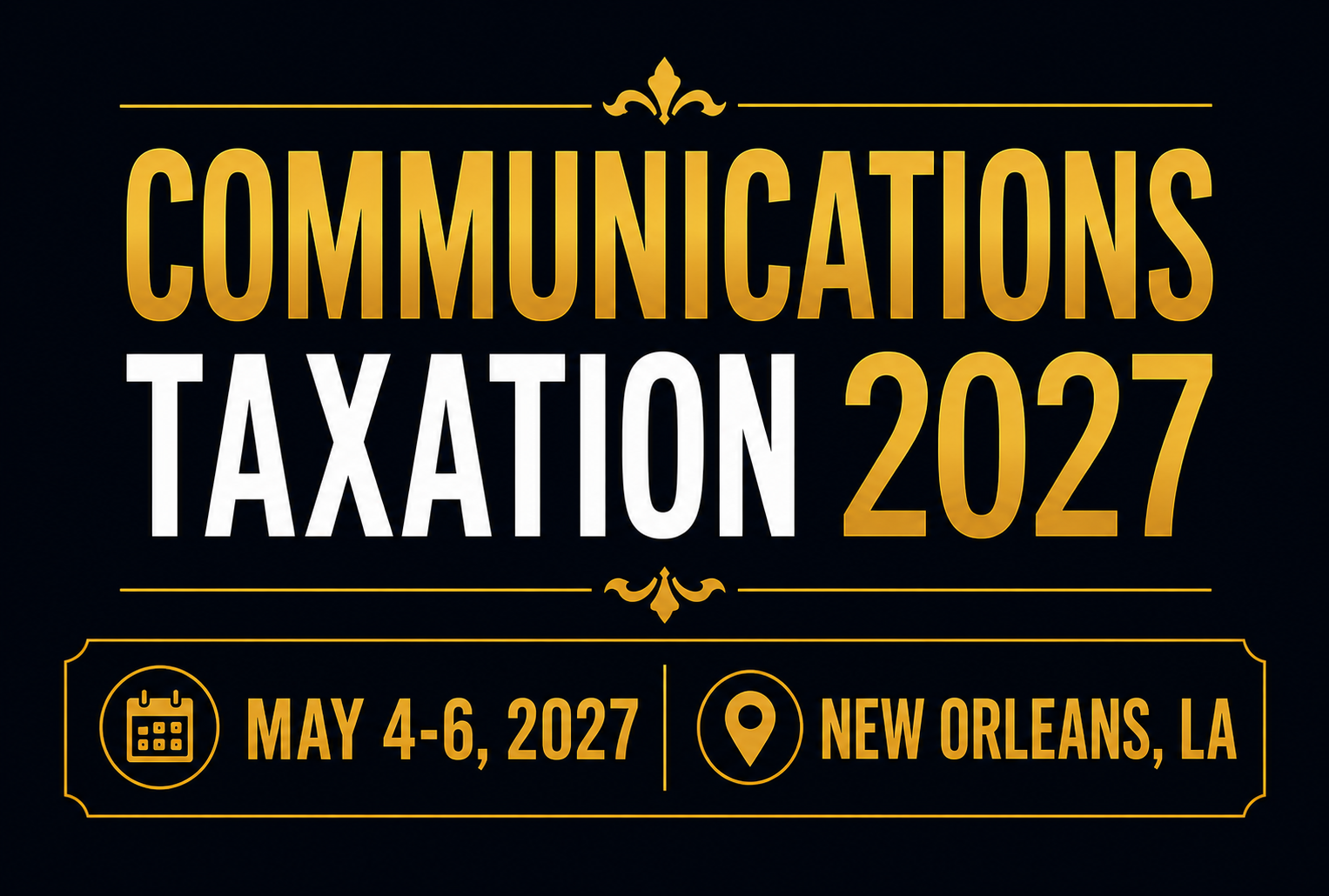 Communications Taxation 2026 - SAN DIEGO, CA